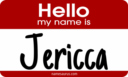 Hello my name is Jericca png download