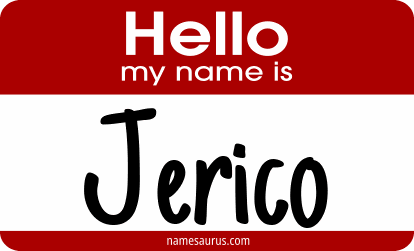 Hello my name is Jerico png download