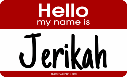 Hello my name is Jerikah png download