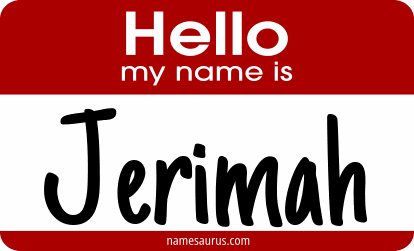 Hello my name is Jerimah png download