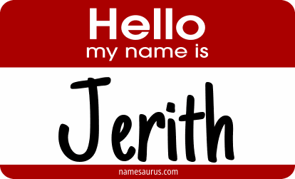 Hello my name is Jerith png download