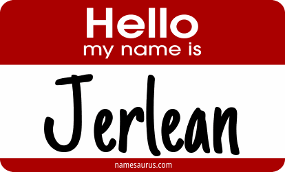 Hello my name is Jerlean png download