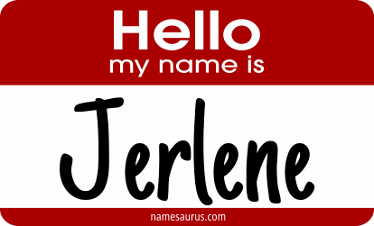 Hello my name is Jerlene png download