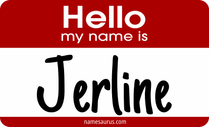 Hello my name is Jerline png download