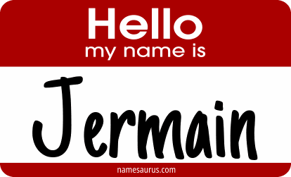 Hello my name is Jermain png download