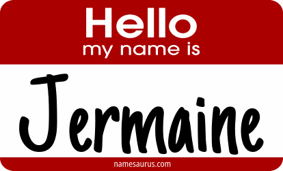 Hello my name is Jermaine png download