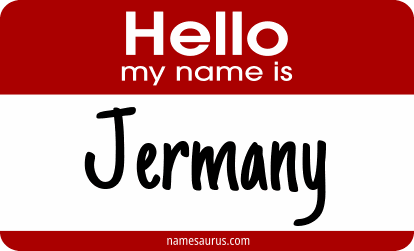 Hello my name is Jermany png download