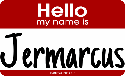 Hello my name is Jermarcus png download