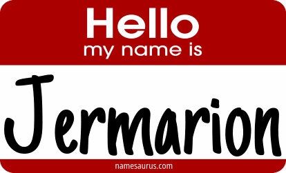 Hello my name is Jermarion png download