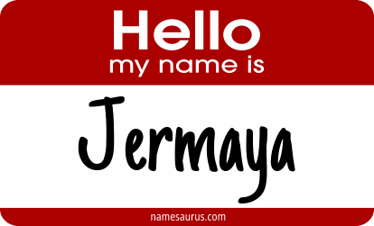 Hello my name is Jermaya png download