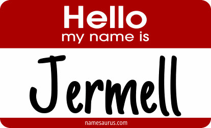 Hello my name is Jermell png download