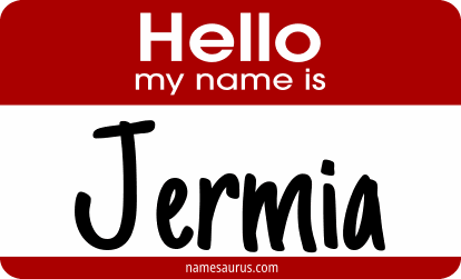 Hello my name is Jermia png download