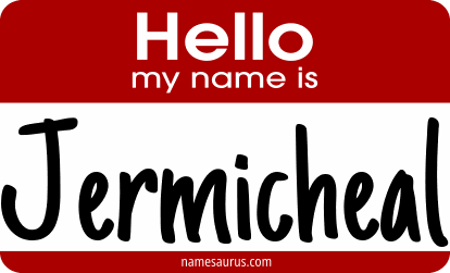 Hello my name is Jermicheal png download