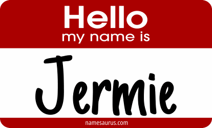 Hello my name is Jermie png download