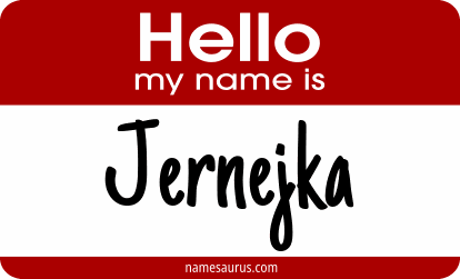Hello my name is Jernejka png download