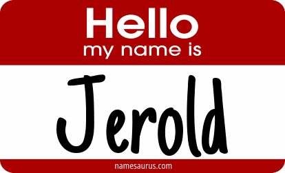 Hello my name is Jerold png download