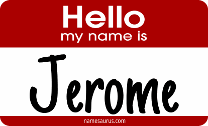 Hello my name is Jerome png download