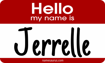 Hello my name is Jerrelle png download