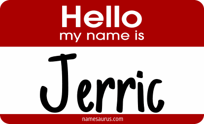 Hello my name is Jerric png download