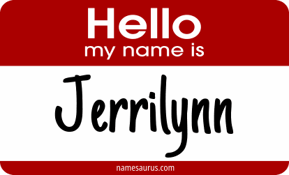 Hello my name is Jerrilynn png download