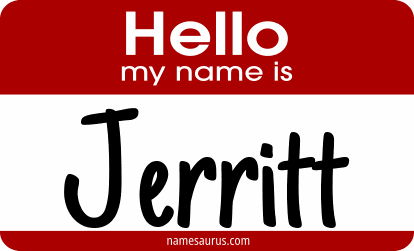 Hello my name is Jerritt png download
