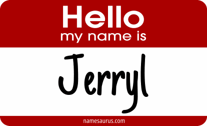 Hello my name is Jerryl png download