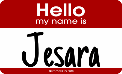 Hello my name is Jesara png download