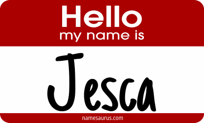 Hello my name is Jesca png download
