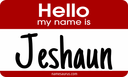 Hello my name is Jeshaun png download