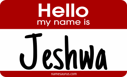 Hello my name is Jeshwa png download