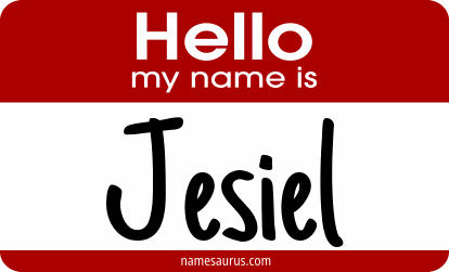 Hello my name is Jesiel png download