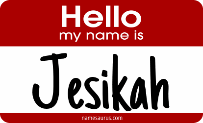 Hello my name is Jesikah png download