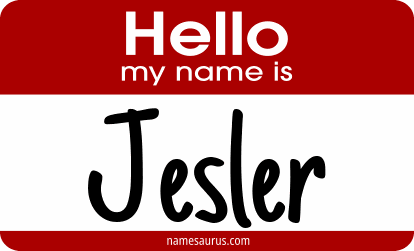 Hello my name is Jesler png download