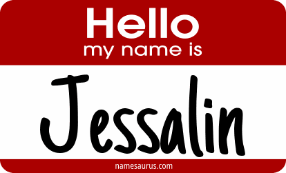 Hello my name is Jessalin png download