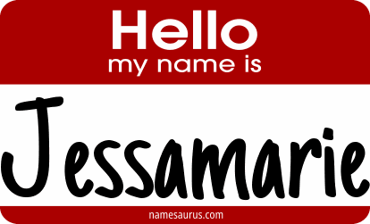 Hello my name is Jessamarie png download
