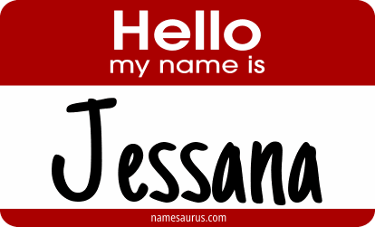 Hello my name is Jessana png download