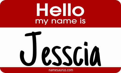 Hello my name is Jesscia png download