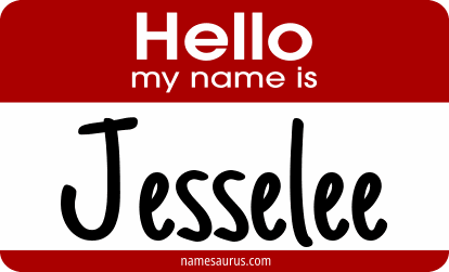 Hello my name is Jesselee png download