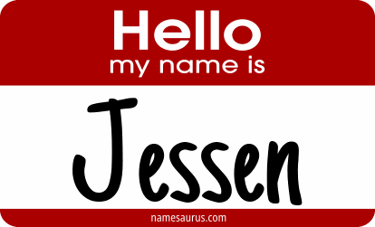 Hello my name is Jessen png download
