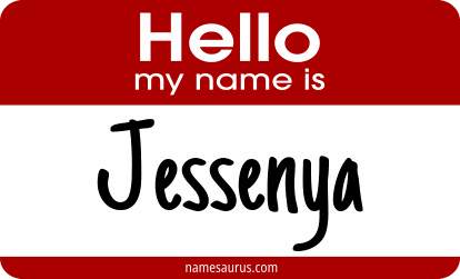 Hello my name is Jessenya png download