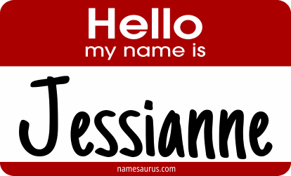 Hello my name is Jessianne png download