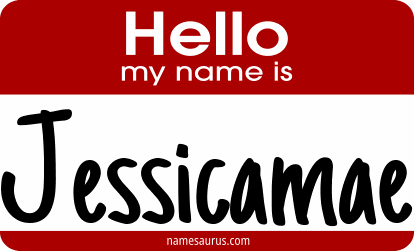 Hello my name is Jessicamae png download