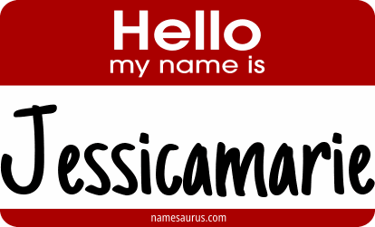 Hello my name is Jessicamarie png download