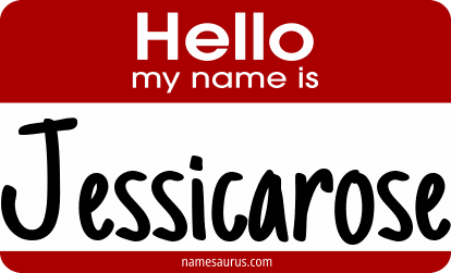 Hello my name is Jessicarose png download