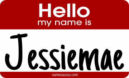 Hello my name is Jessiemae png download
