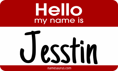 Hello my name is Jesstin png download