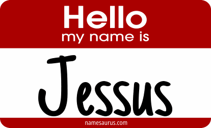 Hello my name is Jessus png download
