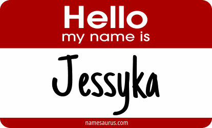 Hello my name is Jessyka png download