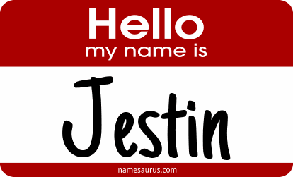 Hello my name is Jestin png download