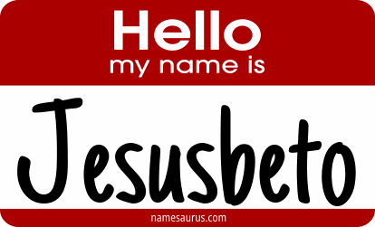 Hello my name is Jesusbeto png download
